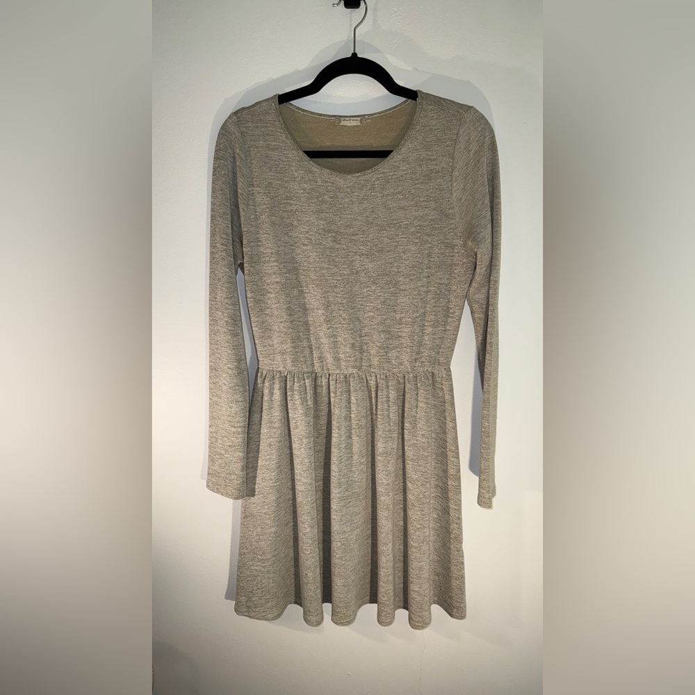 Altar'd State Heather Olive Knit Dress - Size S